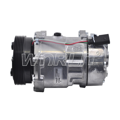 DCP32014 SD7V161080 Compressor de ar de carro 12V Para VW Bora Para Caddy Para Golf Para Polo 1996-2013 WXVW006