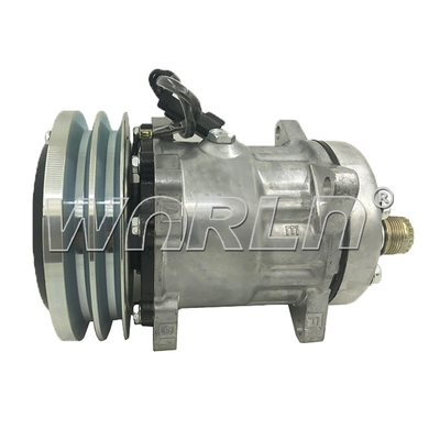 Bombas de ar condicionado universal para caminhão AC 12V 7H15 2PK para Caterpillar New Holland