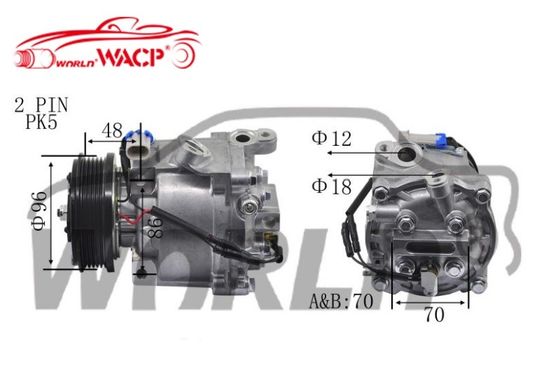 Compressor de CA para automóveis Chevrolet Tracker para Onix para Aveo 52093071 52039087 WXCV052