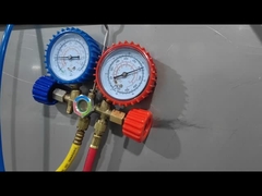 Ensaios profissionais de compressores de ar condicionado para automóveis e detecção de fugas