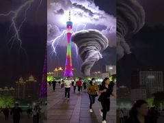 Estás preparado para o tufão que atingiu Guangdong estes dias?