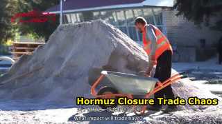 Qual você acha que seria o impacto no comércio exterior se o Estreito de Ormuz fosse fechado?